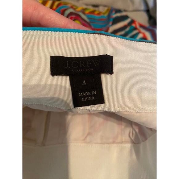 J.Crew Womens Geo Brushstroke Short 3” inseam shorts -- Size 4 - Picture 4 of 6